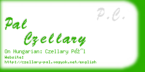 pal czellary business card